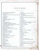 List of Maps